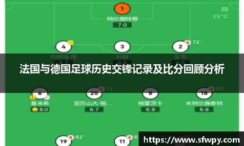 法国与德国足球历史交锋记录及比分回顾分析